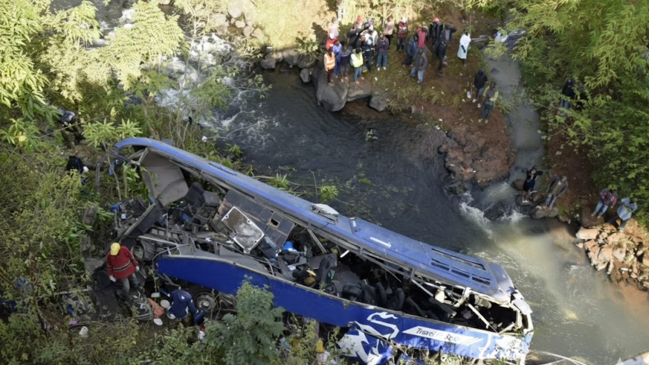 18 dead, several injured in Nepal after passenger bus plunges into river in Dhading