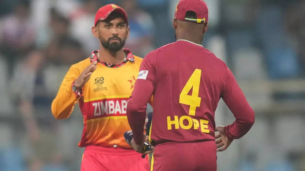 T20 World Cup LIVE: Hetmyer blitzkrieg powers Windies to 254/6 in Mumbai