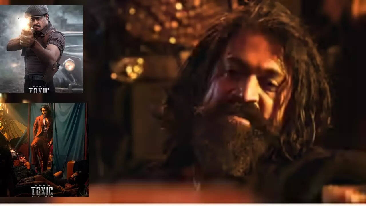 Toxic POSTERS: Akshay as Tony and Sudev Nair as Karmadi