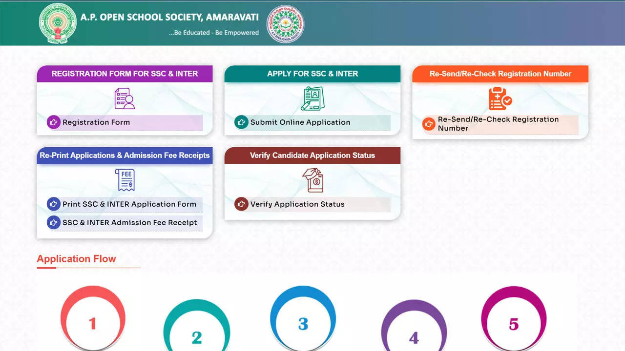 APOSS Inter Open exam hall ticket 2026 out at aposs.aptonline.in; check direct download link here