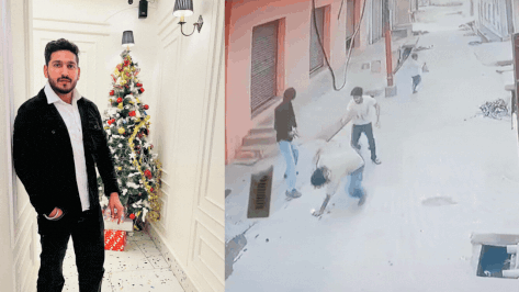 Chilling murder caught on cam: Noida youth ambushed, shot dead at doorstep in broad daylight