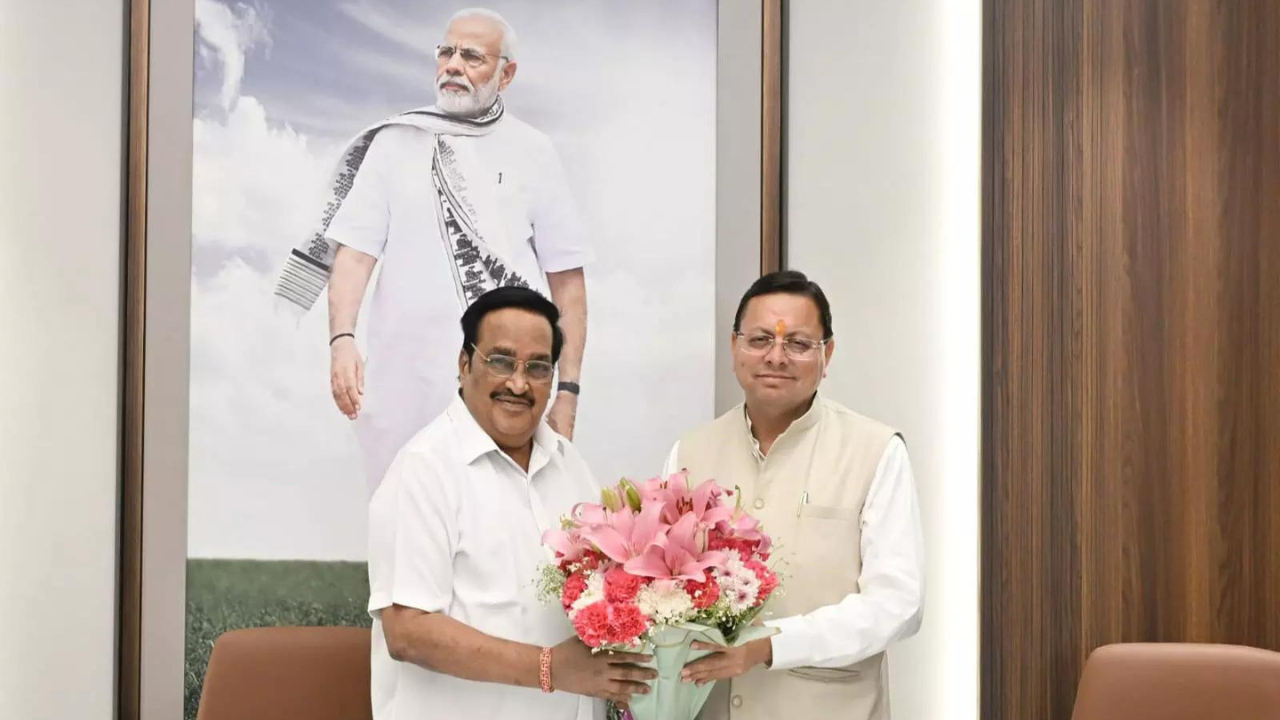 Uttarakhand CM meets Jal Shakti Minister CR Patil, seeks early approval for Haridwar Kumbh 2027 Ganga projects