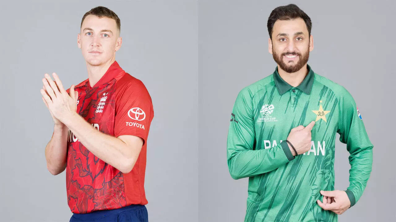 England vs Pakistan Live Score, T20 World Cup 2026 Super 8: Pakistan under pressure in must-win clash against England  – The Times of India