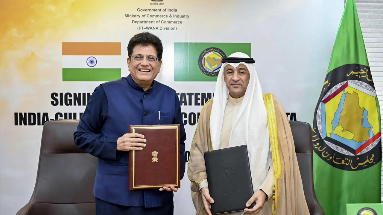 India, GCC sign joint statement to launch free trade agreement negotiations