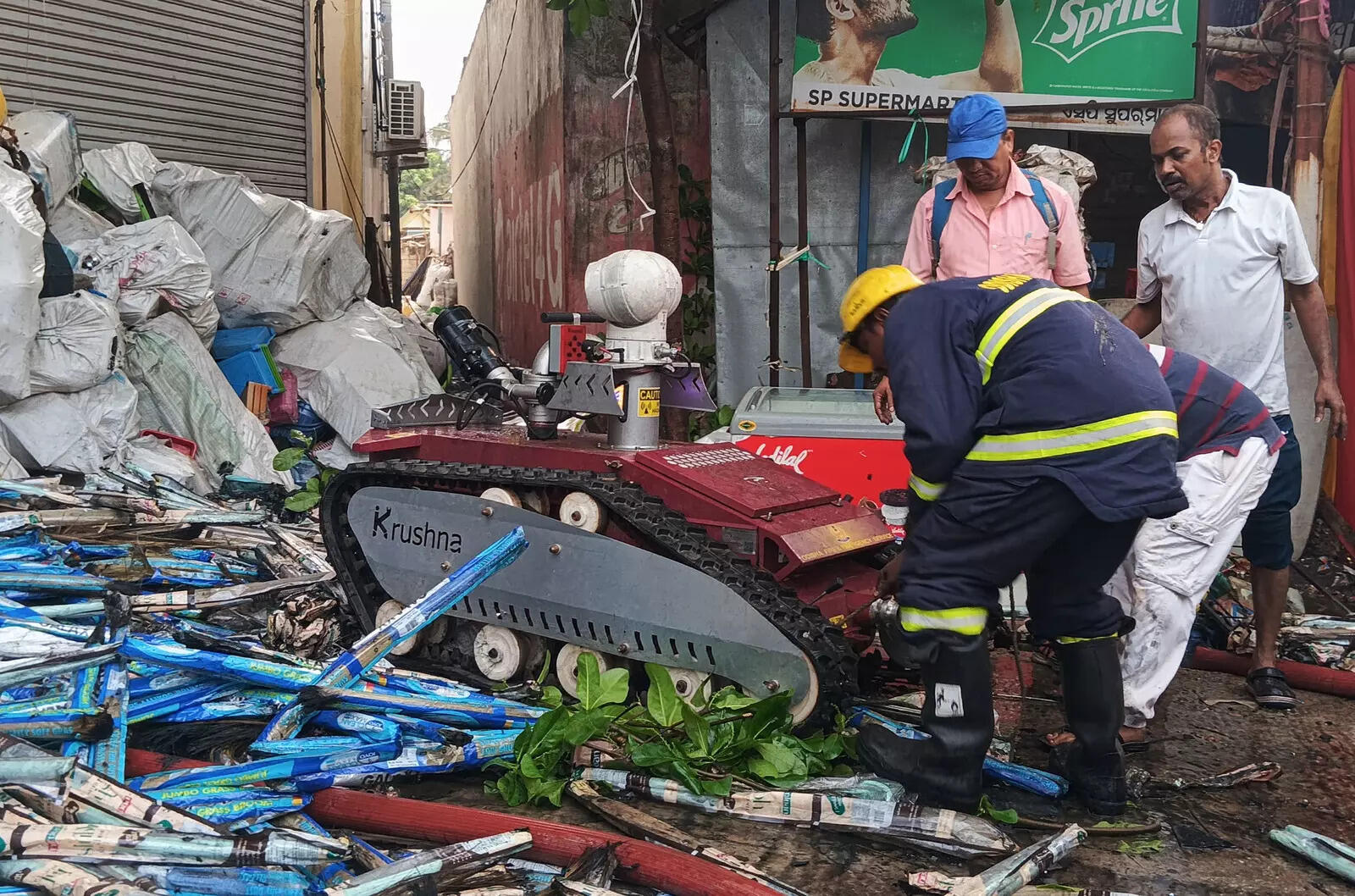 Lingipur market complex blaze spurs fire safety compliance debate