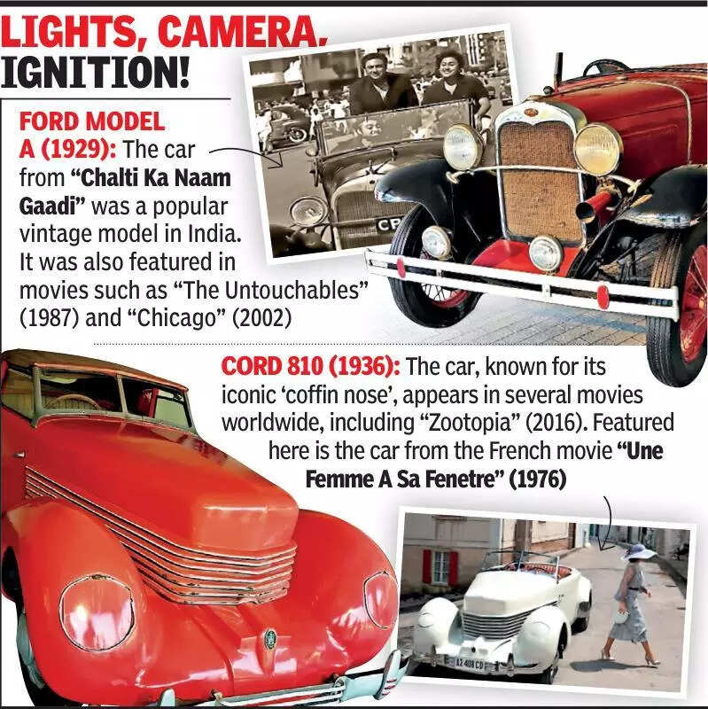 Ahmedabad museum puts cinema’s most iconic cars in spotlight