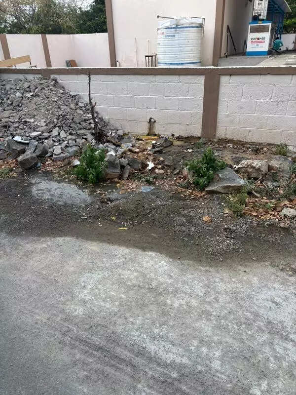 Drainage woes hit Uthandi kitchen for sanitary workers, residents complain