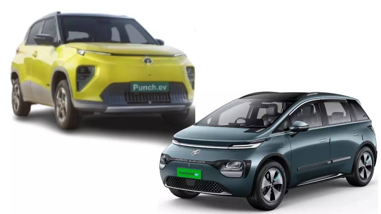 Tata Punch EV vs MG Windsor: Range, price, BaaS scheme comparison