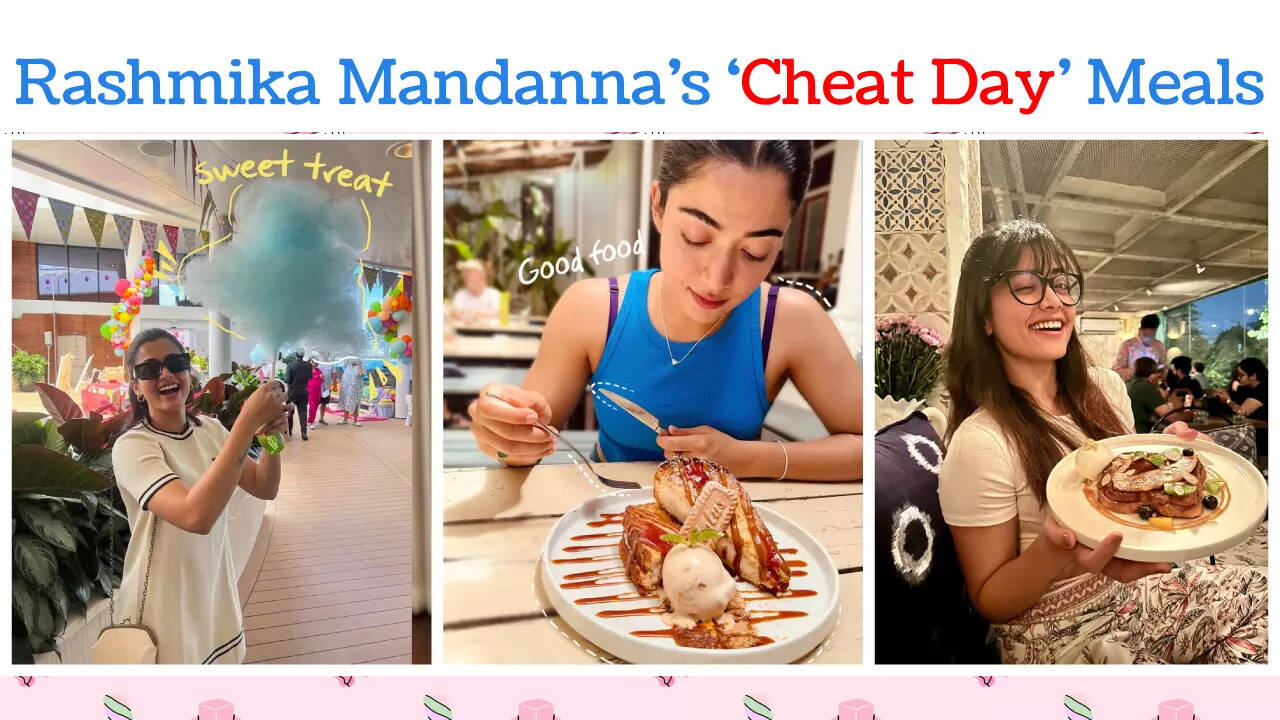 Rashmika Mandanna's ‘cheat day’ meals