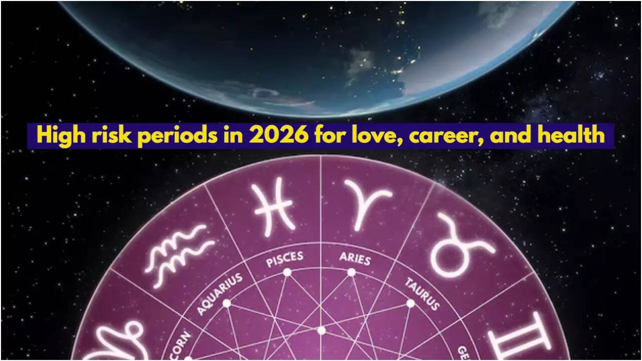 High risk periods in 2026 for love, career, and health