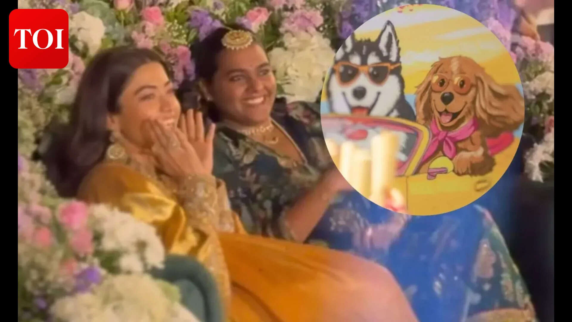 Rashmika Mandanna-Vijay Deverakonda’s sunshine-soaked Haldi