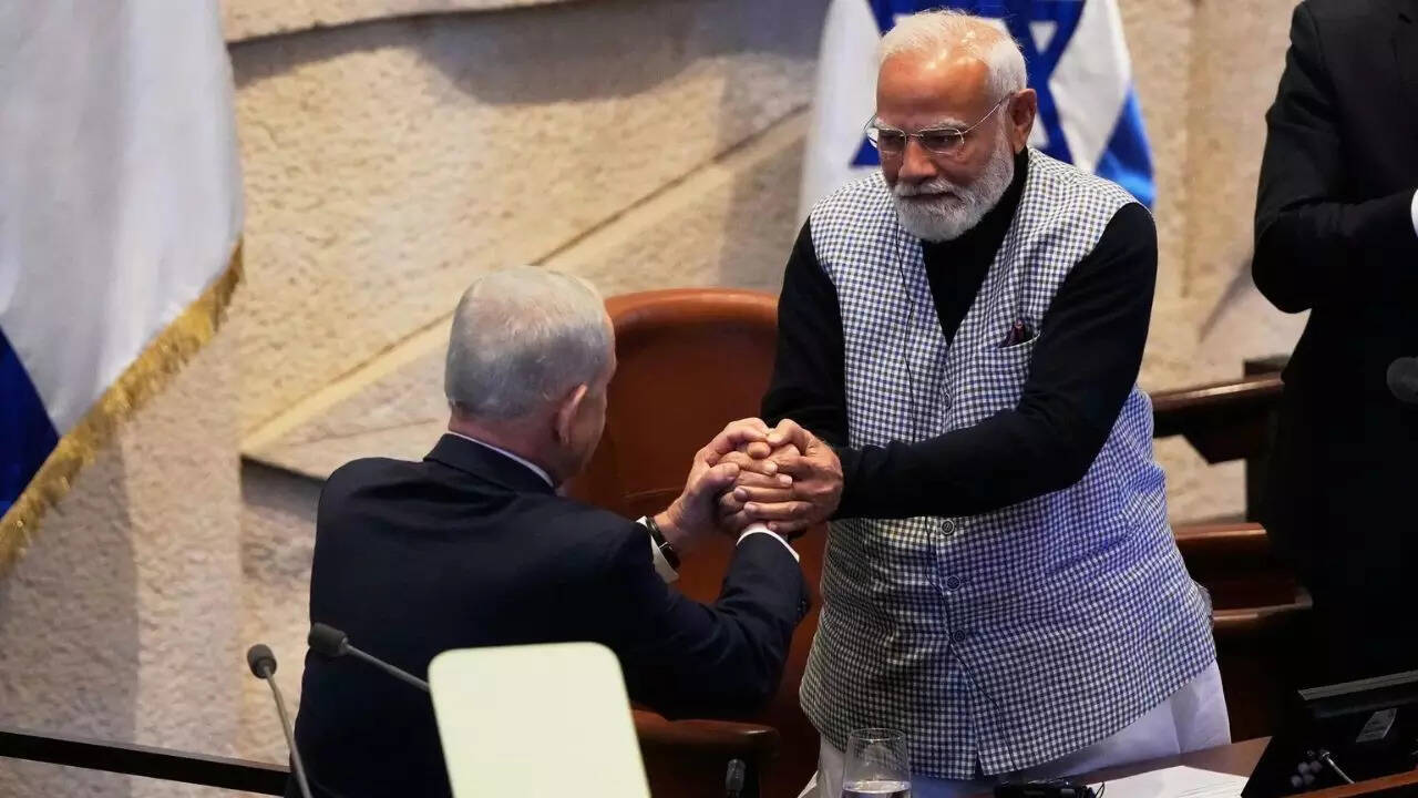 ‘We feel your pain’: PM Modi condemns ‘barbaric’ Hamas attack in historic Knesset speech