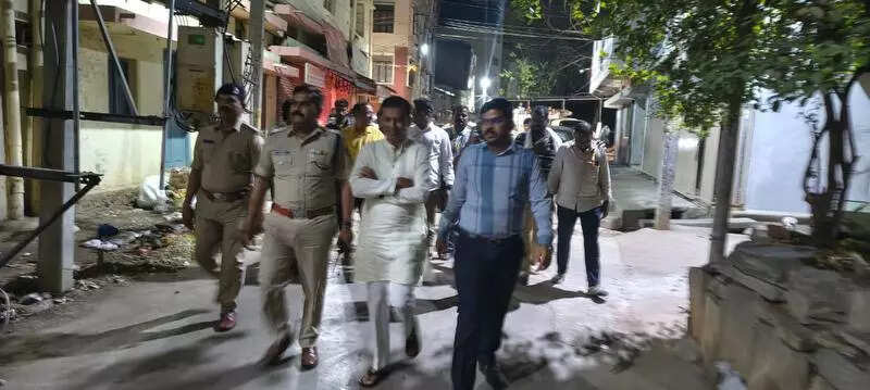 Official trio keeps night watch at Davanagere jatra venue