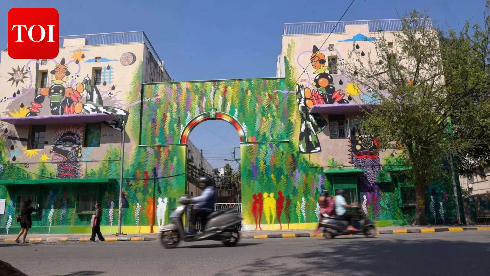 Garden of Encounters blends three artistes across two cultures into one