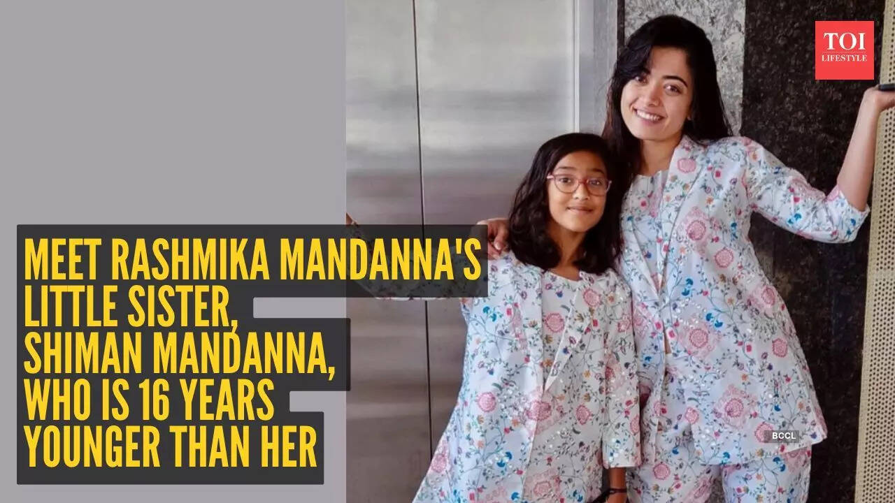 Rashmika’s sister Shiman in spotlight: Wedding brings rare glimpse of 14-year-old