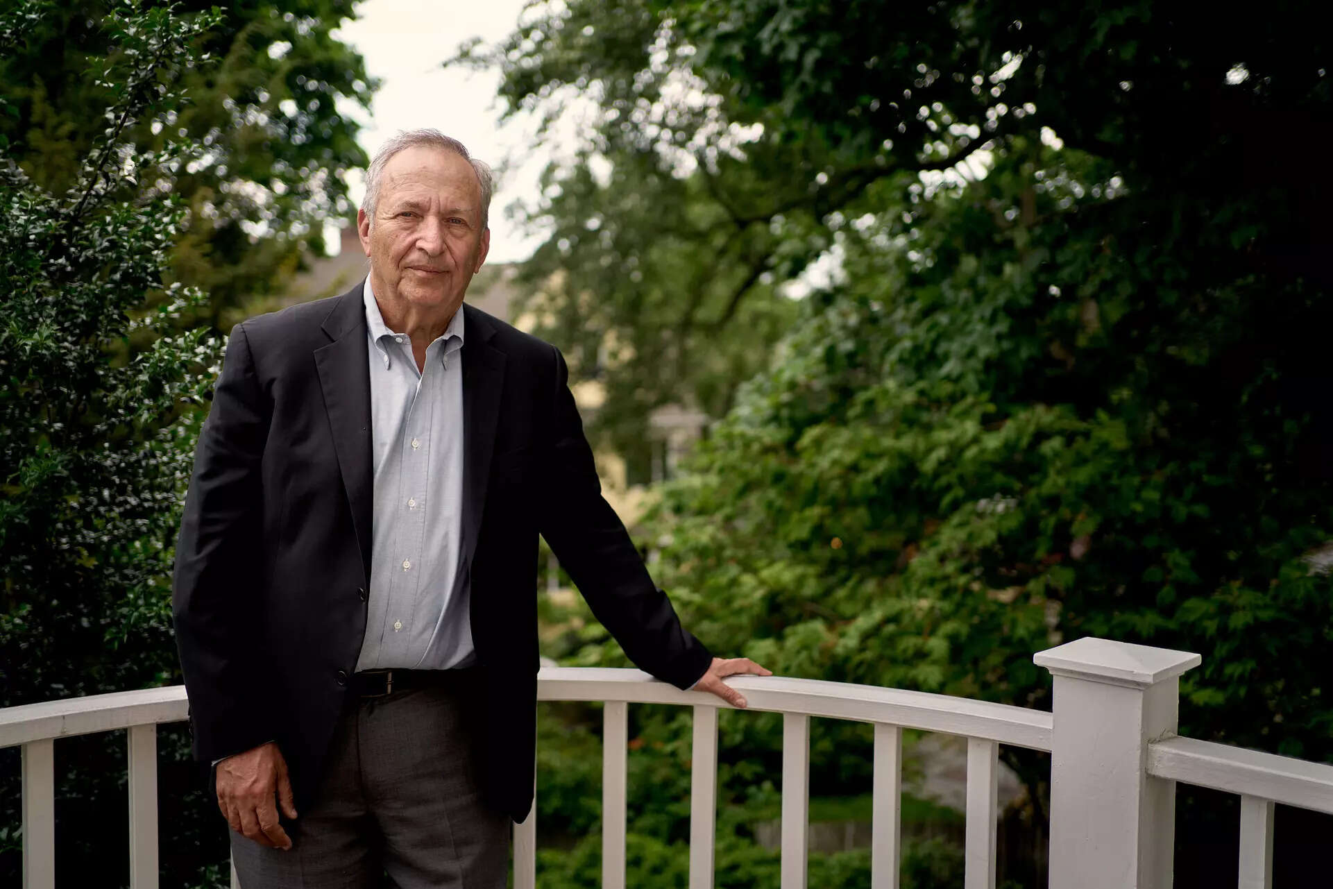 Why is former Harvard president Larry Summers resigning from academic roles?