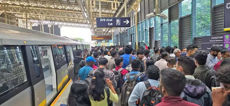 Bengaluru Metro: Yellow Line frequency increased to 9 minutes