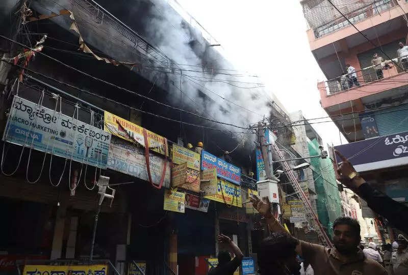 Firefighters fear narrow lanes, not flames in ‘Pete’ areas of Bengaluru