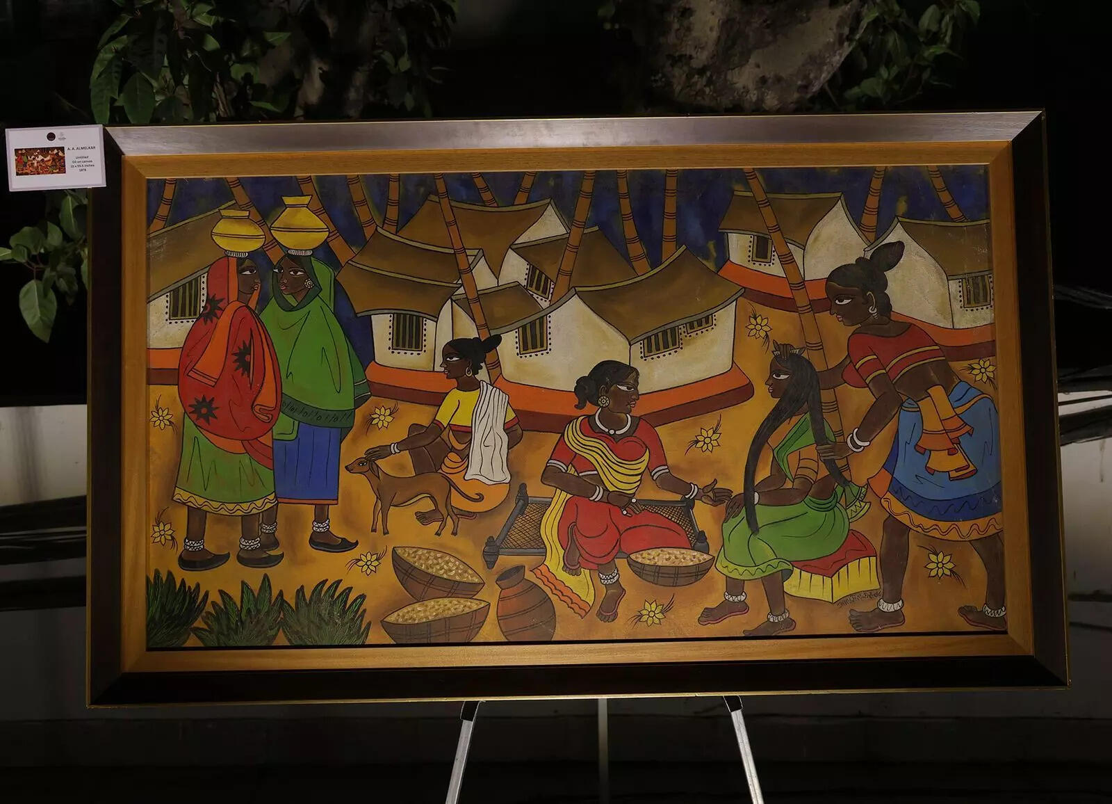 An artistic display of seminal works A. A. Almelkar and Akkitham Narayanan