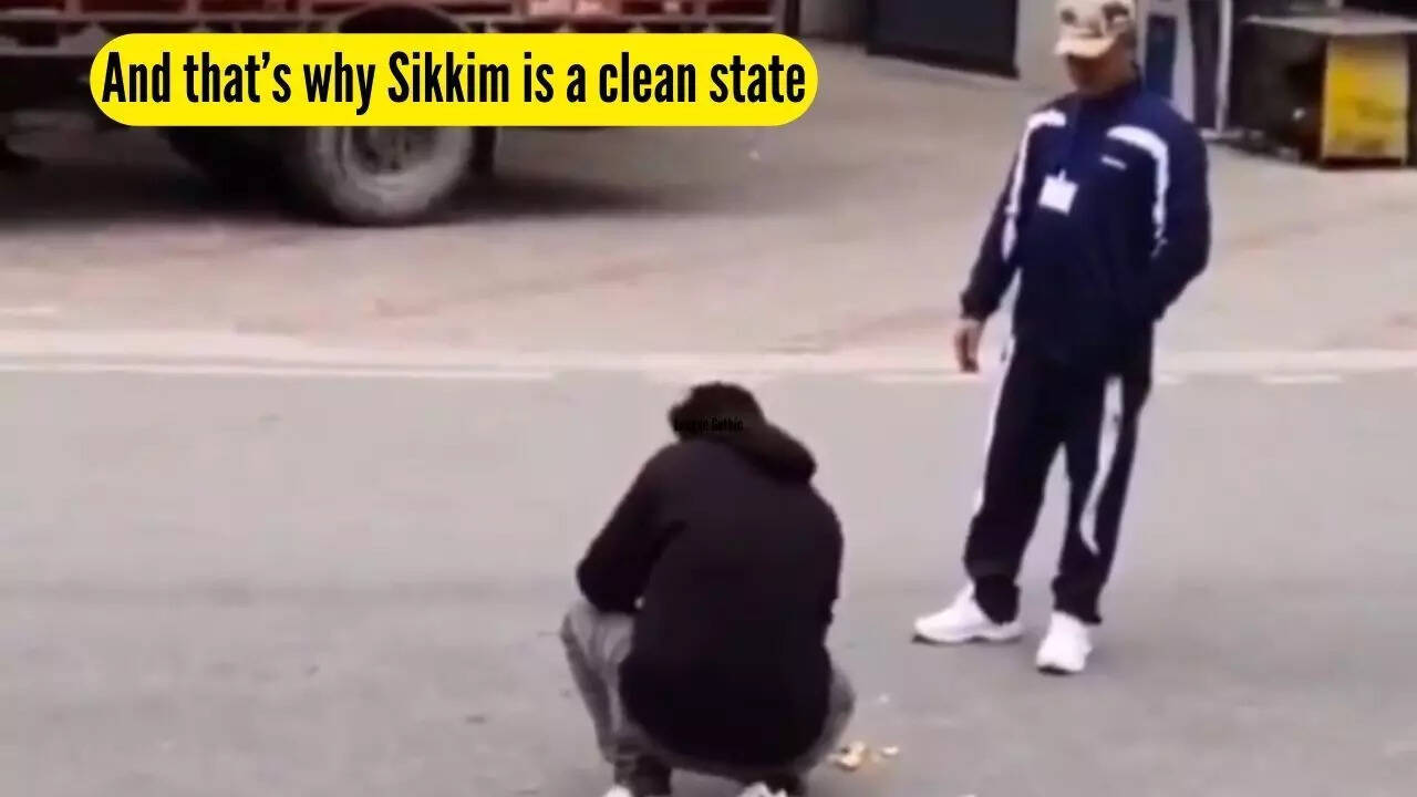 'This should be the rule everywhere': See what happened when a tourist threw orange peels on the roads of Sikkim