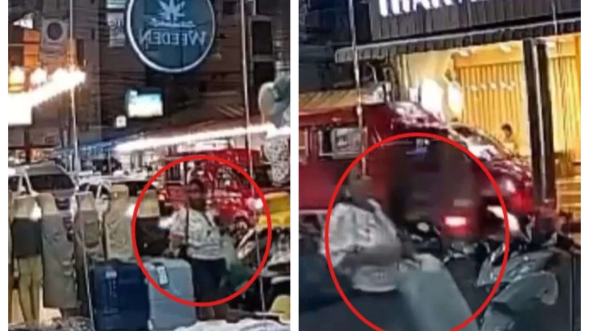 Woman, believed to be Indian, caught on CCTV stealing a suitcase in Thailand's Phuket