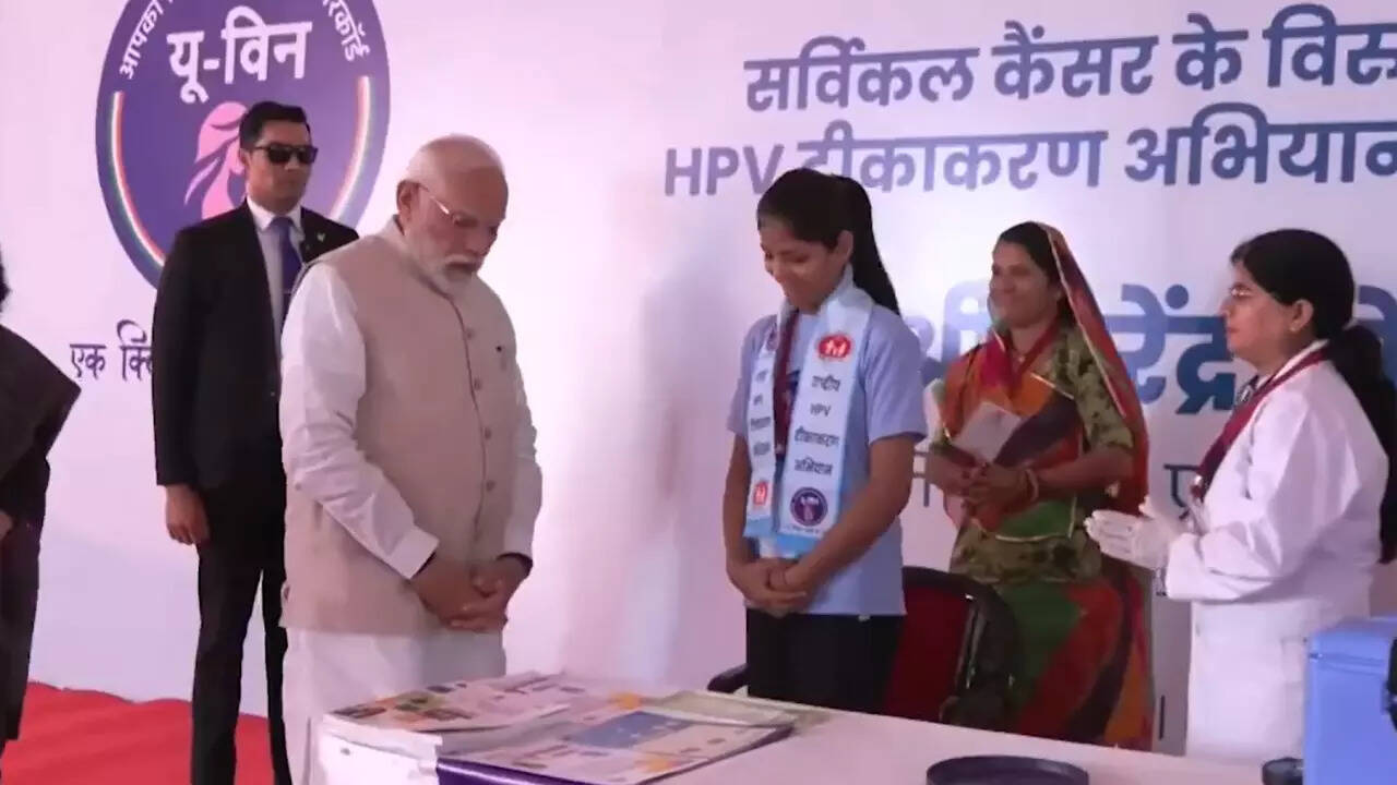 Major boost to India’s healthcare: PM Modi rolls out nationwide HPV vaccination drive