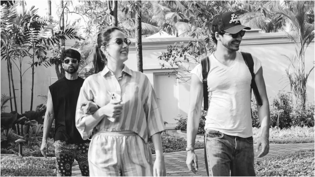 Ishaan shares beach vacay pics with Shahid and Mira