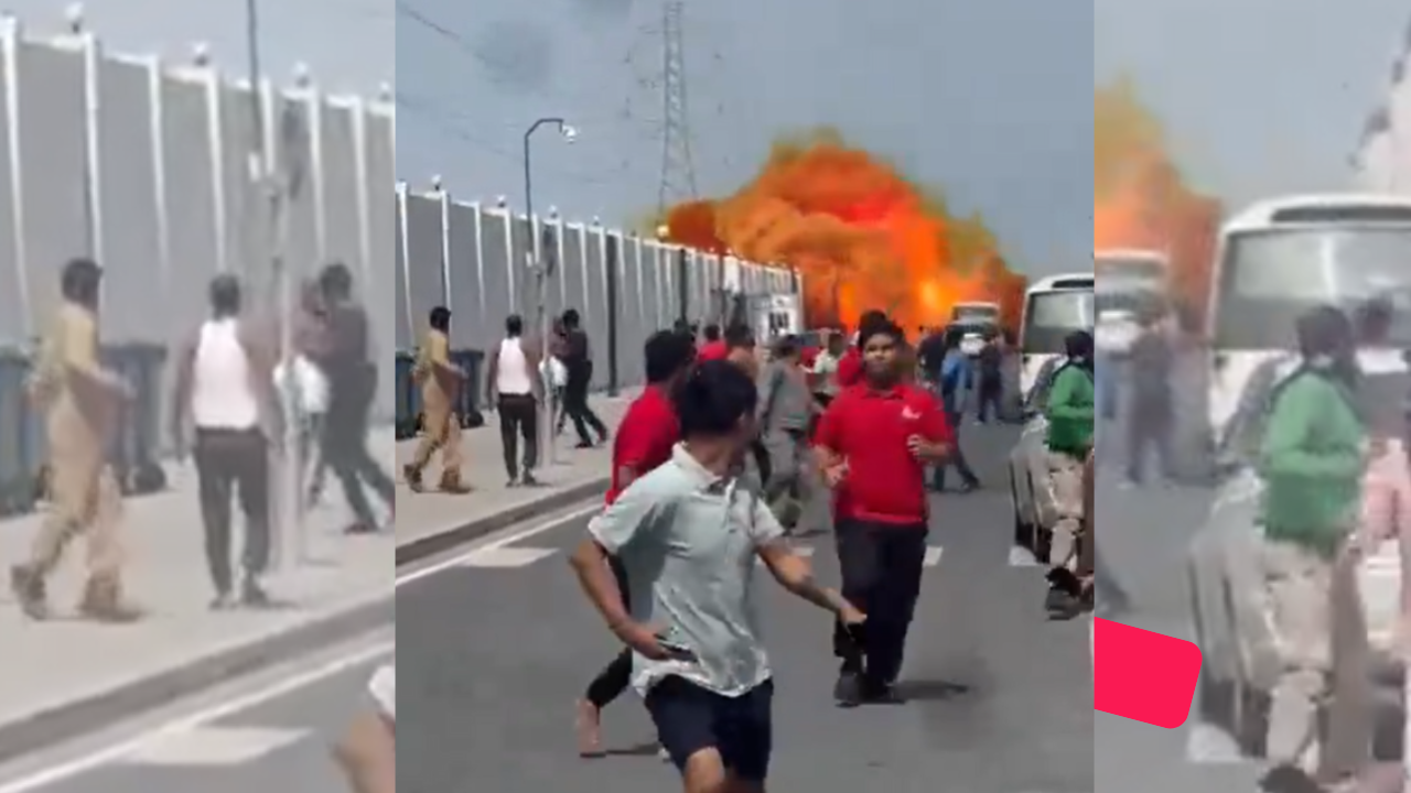 Iran targets Qatar: Falling missile debris creates panic in Doha – Watch