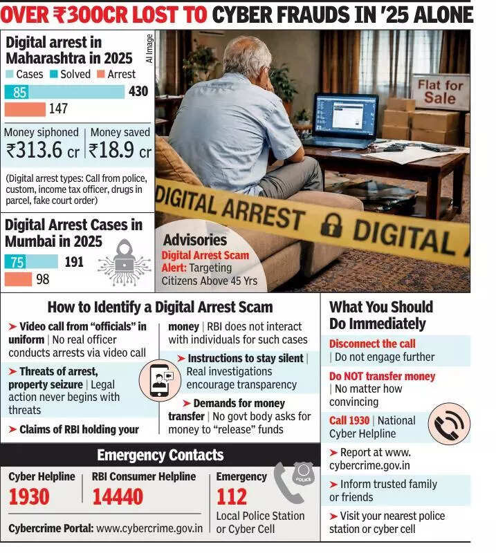 Sr citizen under ‘digital arrest’ sells 2.5cr flat at half price