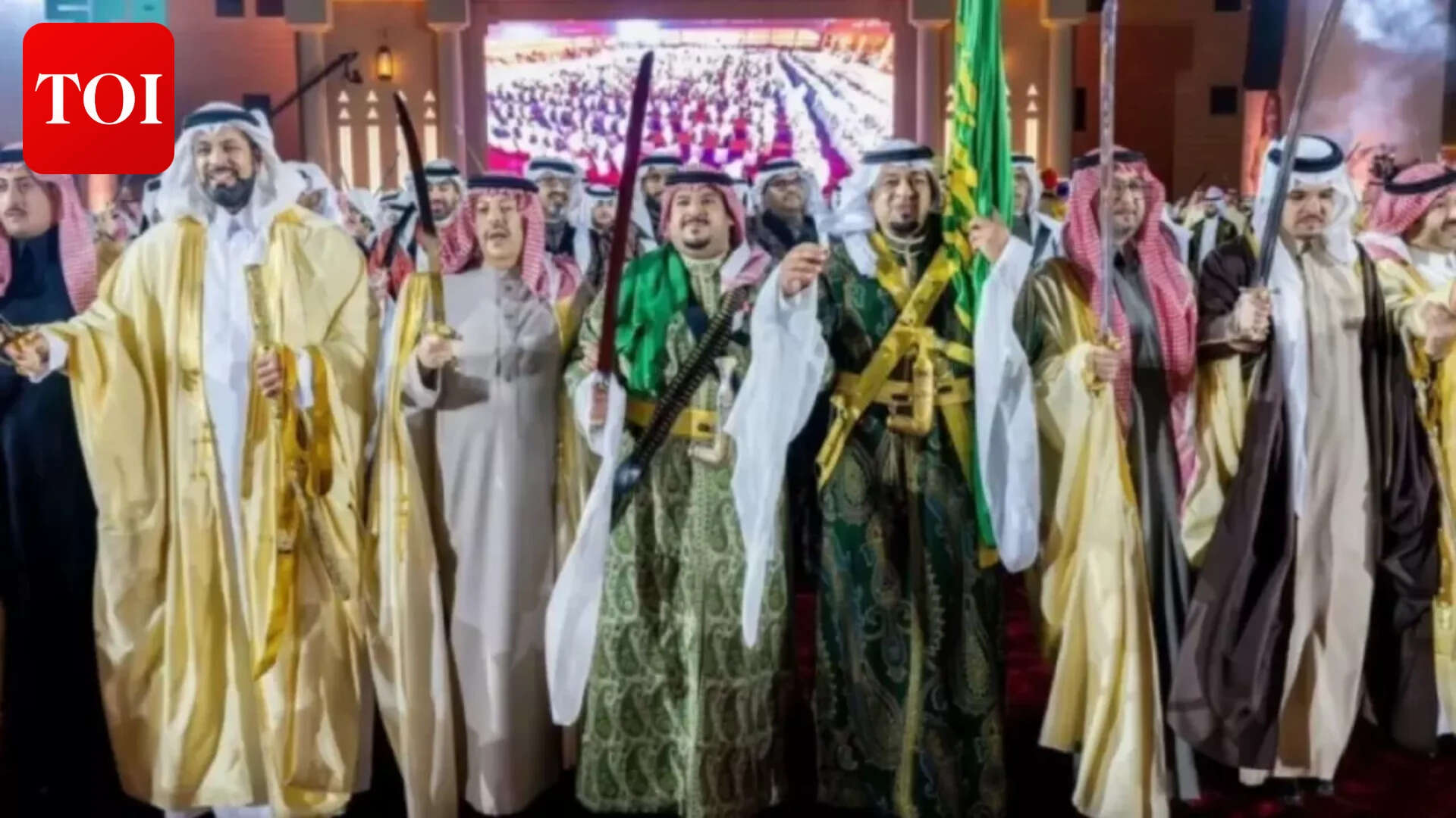 Guinness World Record for largest Saudi Ardah performance set at Riyadh’s Qasr Al-Hukm