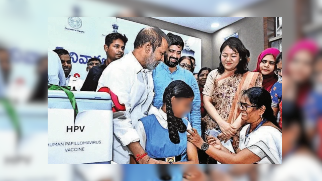 Telangana rolls out free HPV vax drive for girls