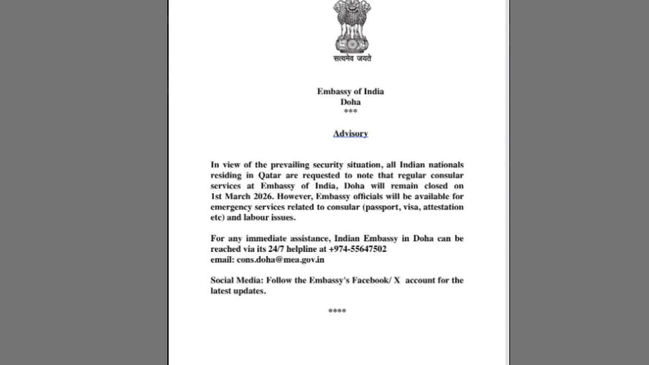 Embassy of India, Doha