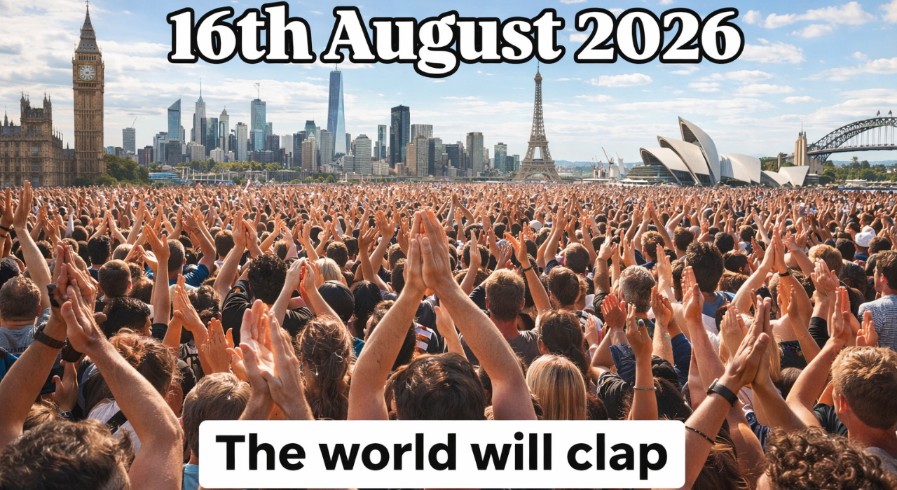 World Clap Day: ‘Imagine the entire planet clapping together at once,’ one-man’s vision for 16 August 2026