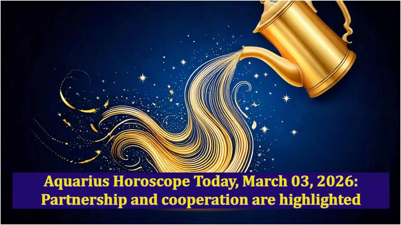 Aquarius Horoscope Today, March 03, 2026: Partnership and cooperation are highlighted