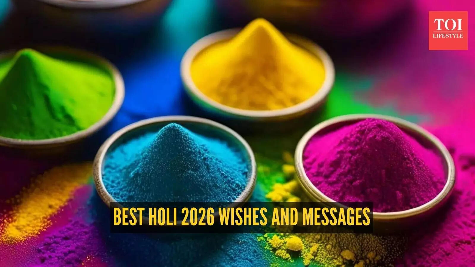 Happy Holi 2026: 50+ wishes, messages, quotes, images, &amp; more to share with your loved ones