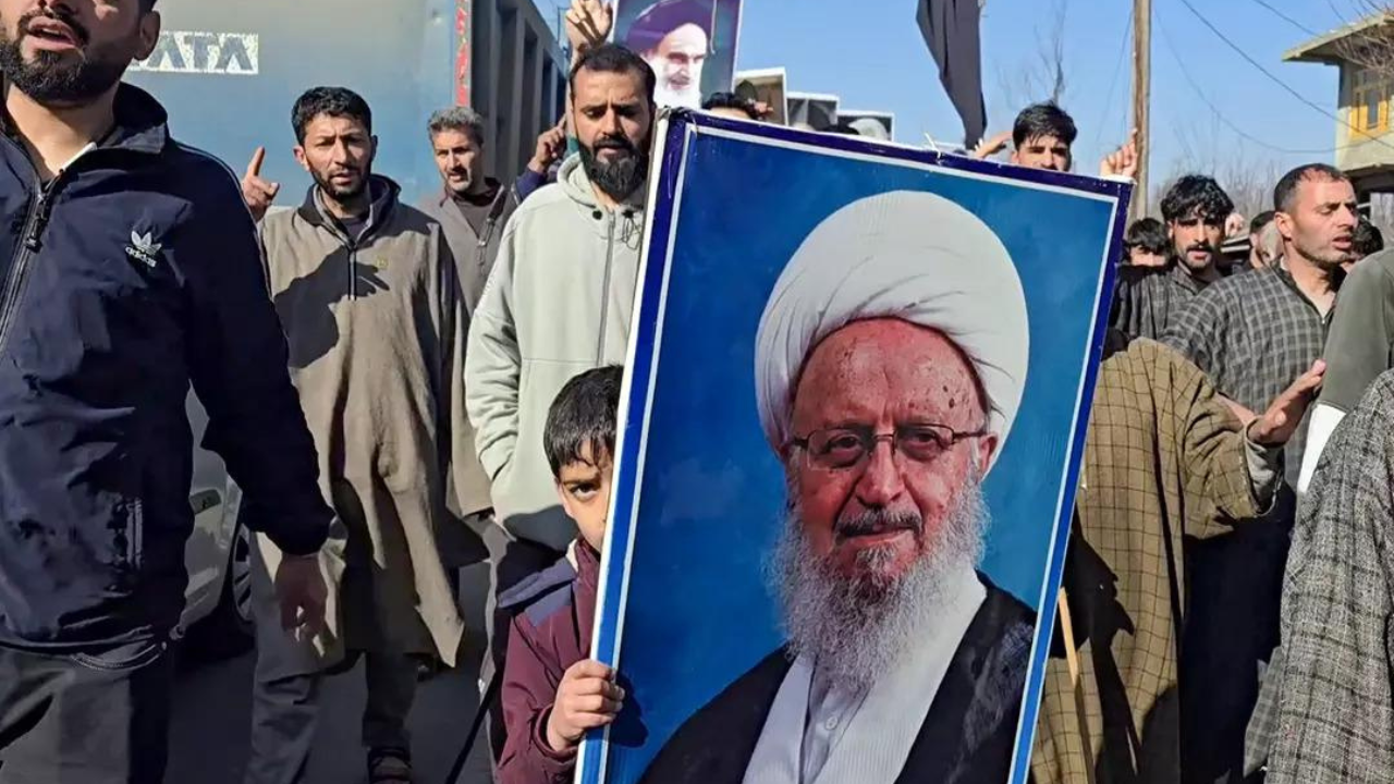 Protests in J&K, candle march in Raipur over Khamenei death