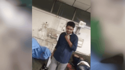 Doctors found sleeping on ICU beds in Ahmedabad’s LG Hospital