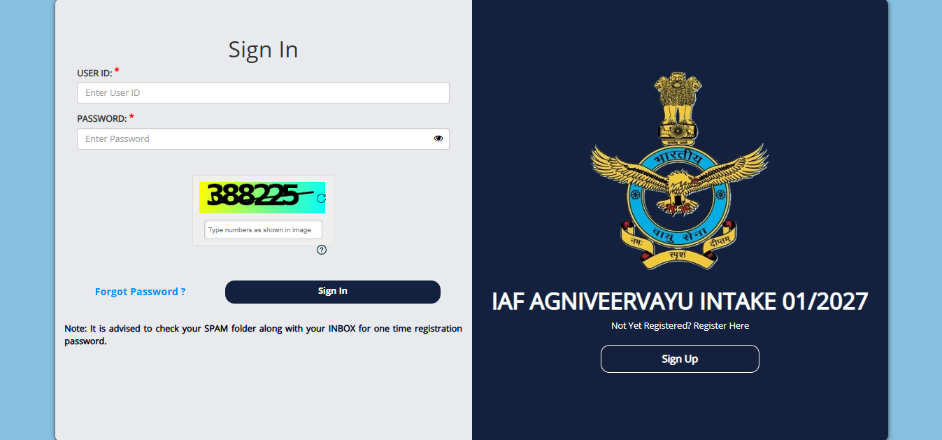 Indian Air Force re-opens application for Agniveer Vayu intake 01/2027: Apply by March 10, direct link here
