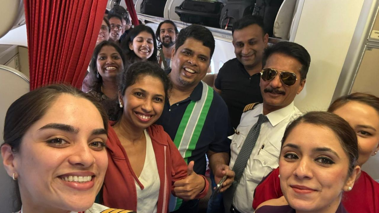 ‘No better feeling’: Air India flies 149 stranded passengers to Delhi from Dubai amid escalating West Asia tensions