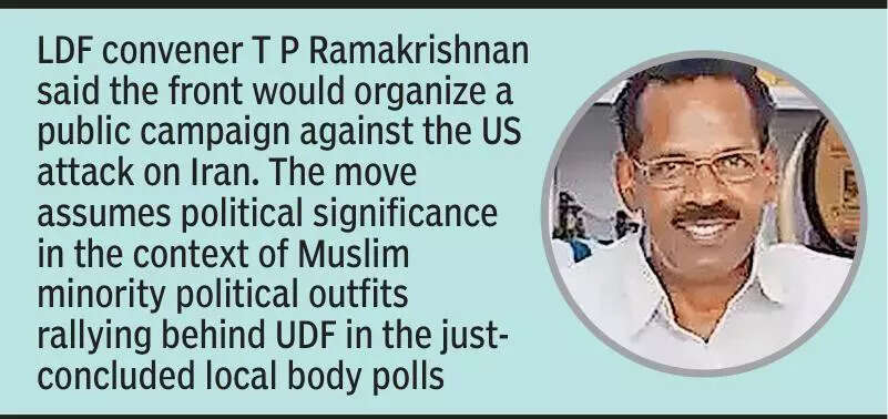 LDF plans three rallies against US attack on Iran