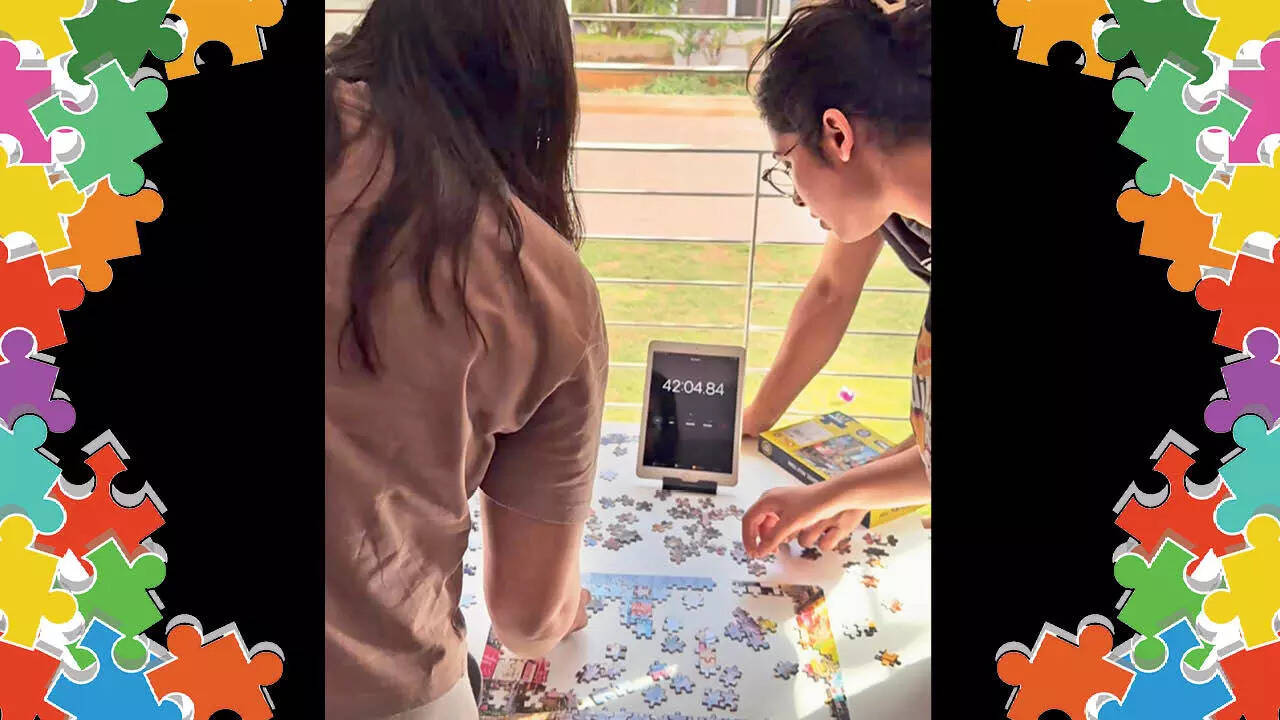 Puzzles aren’t just finishing, they’re about slowing down, focusing, and enjoying the mental workout (Pic: @thestudypie)