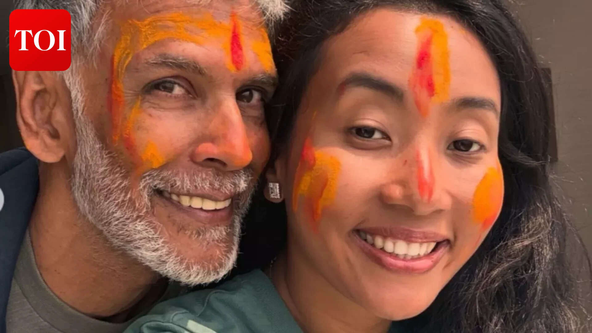 Milind Soman goes on 15 km swim on Holi