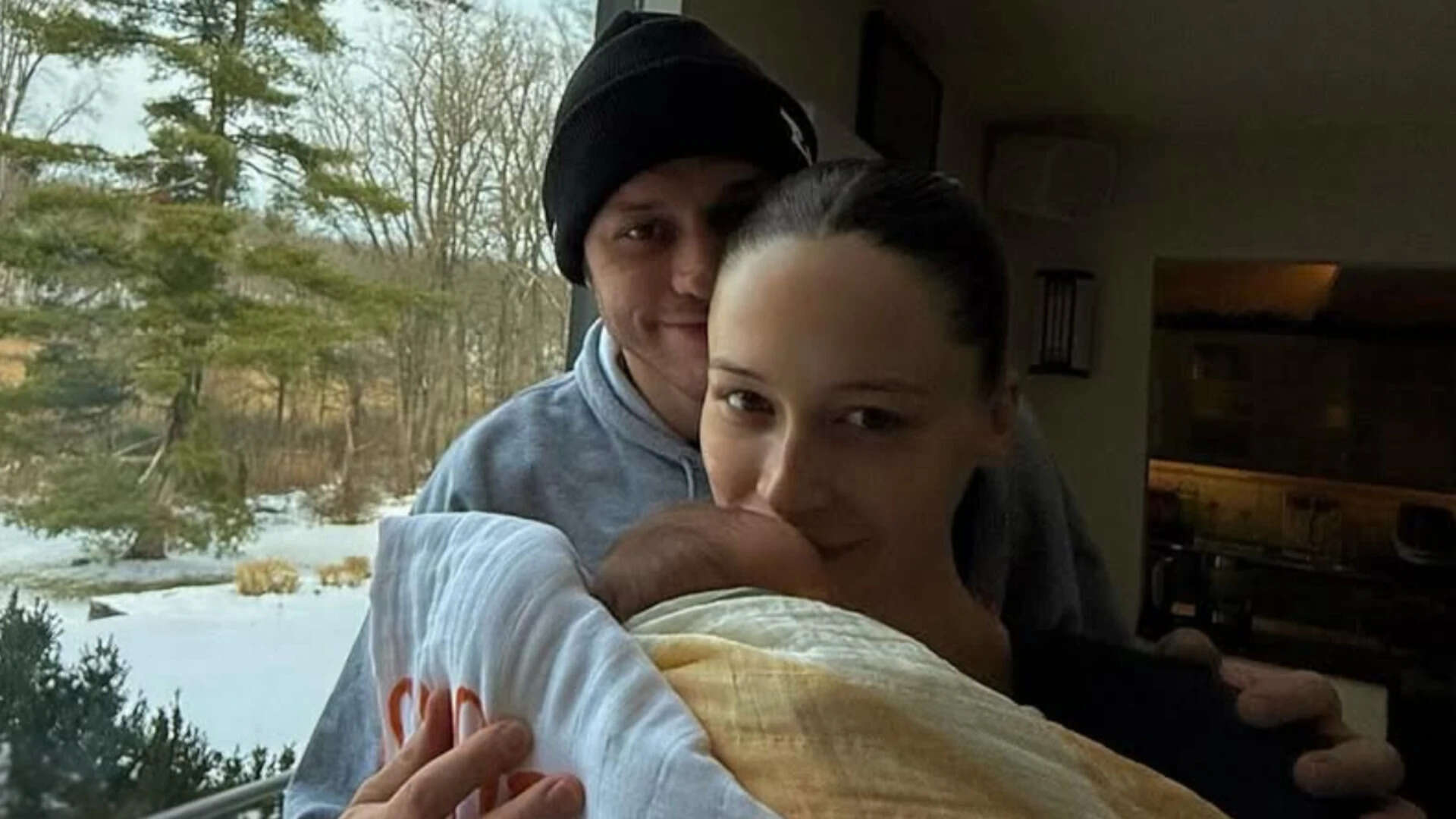 Pete Davidson’s girlfriend shares adorable photos of their daughter