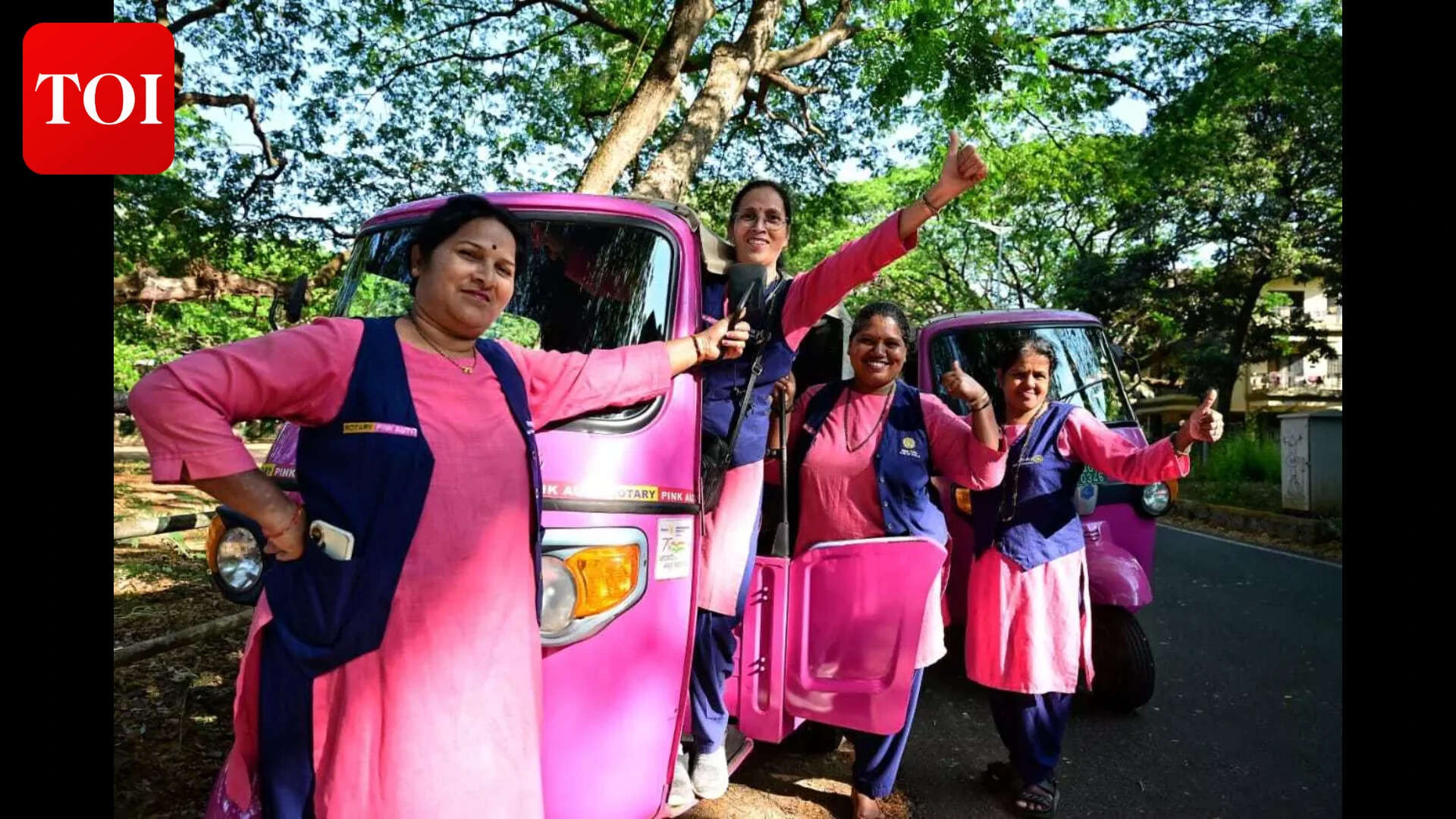 Driving change: Goa’s Pink Auto drivers carve their own path
