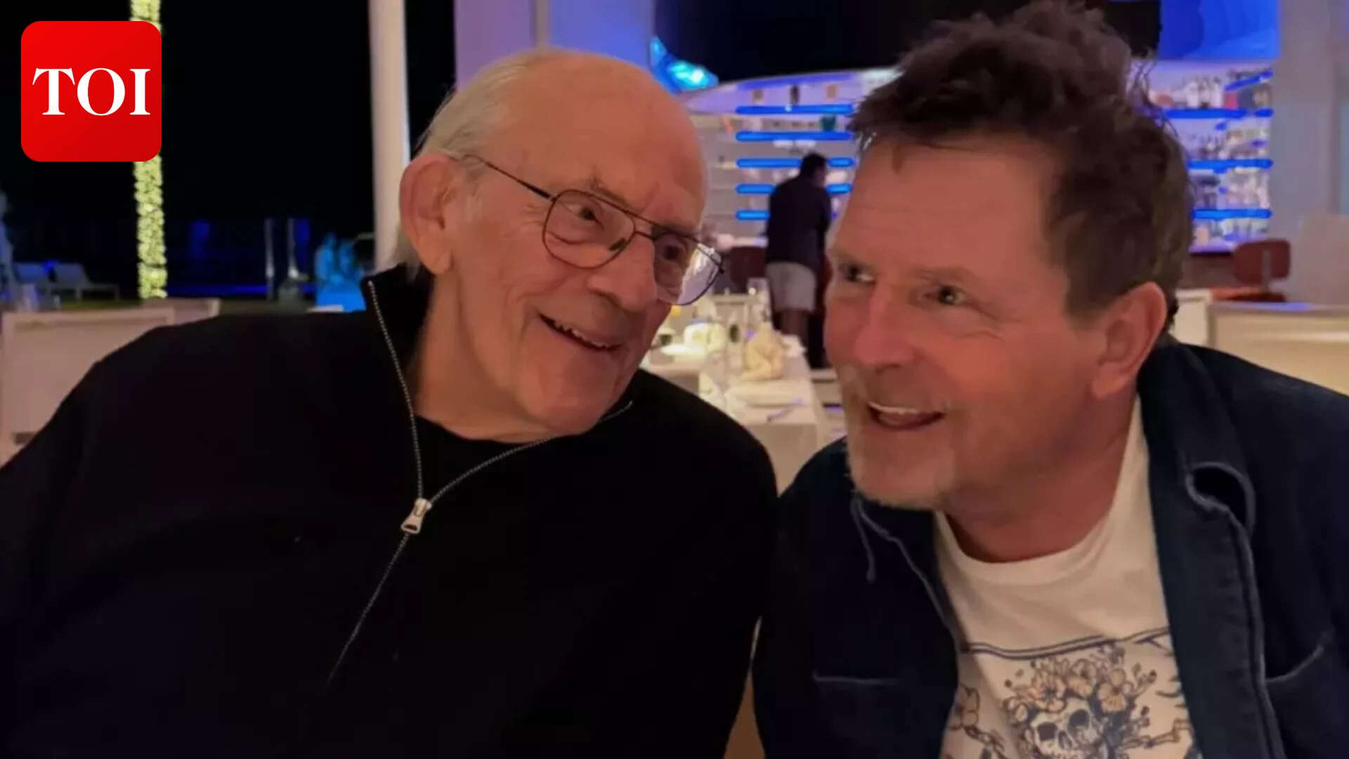 Michael J. Fox and Christopher Lloyd reunite