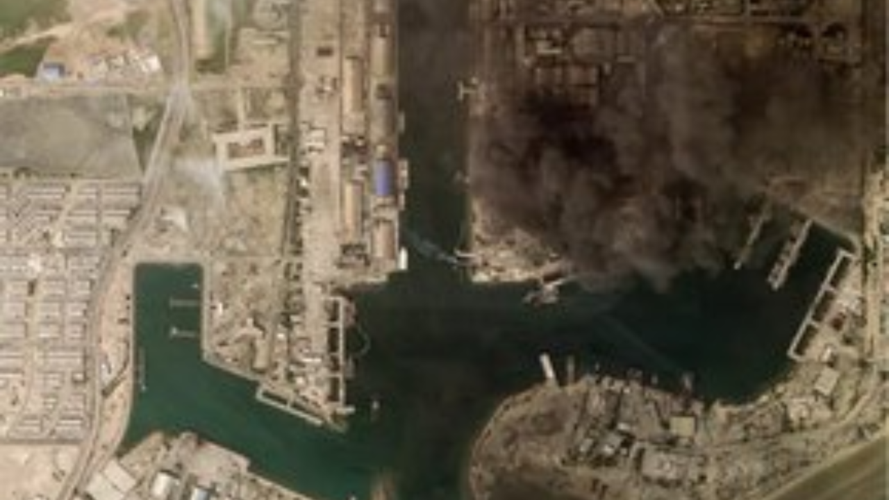 US-Israel strikes: Satellite images show extensive damage at Iran’s Konarak base and Bandar Abbas