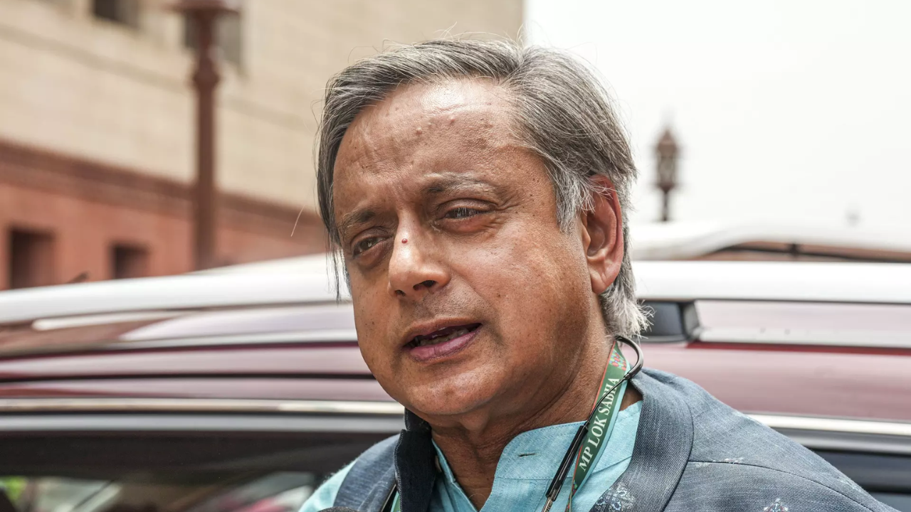 ‘Just reading statement not fair’: Shashi Tharoor slams Jaishankar’s statement on West Asia conflict in parliament
