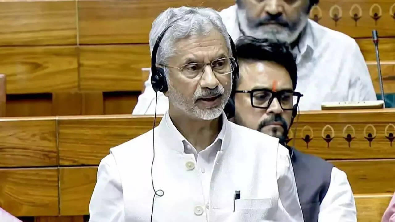 ‘It was right thing to do’: Jaishankar briefs Parliament on India permitting docking of Iranian ships