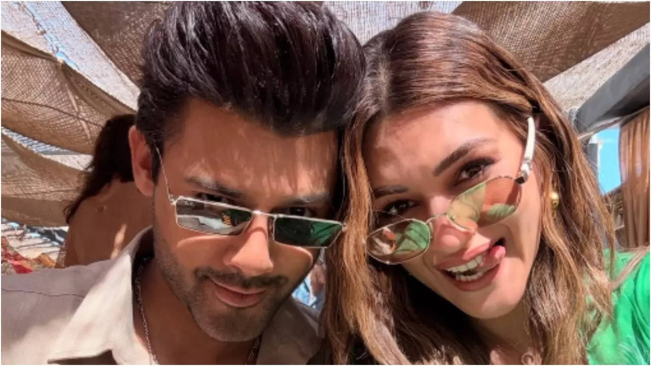 Kriti shares adorable birthday note for 'Jiju' Stebin Ben
