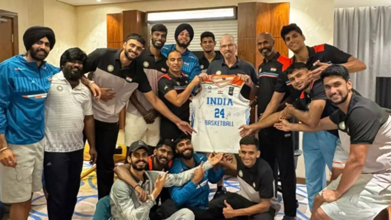 Stranded 10 days in Doha, Indian men’s basketball team finally returns